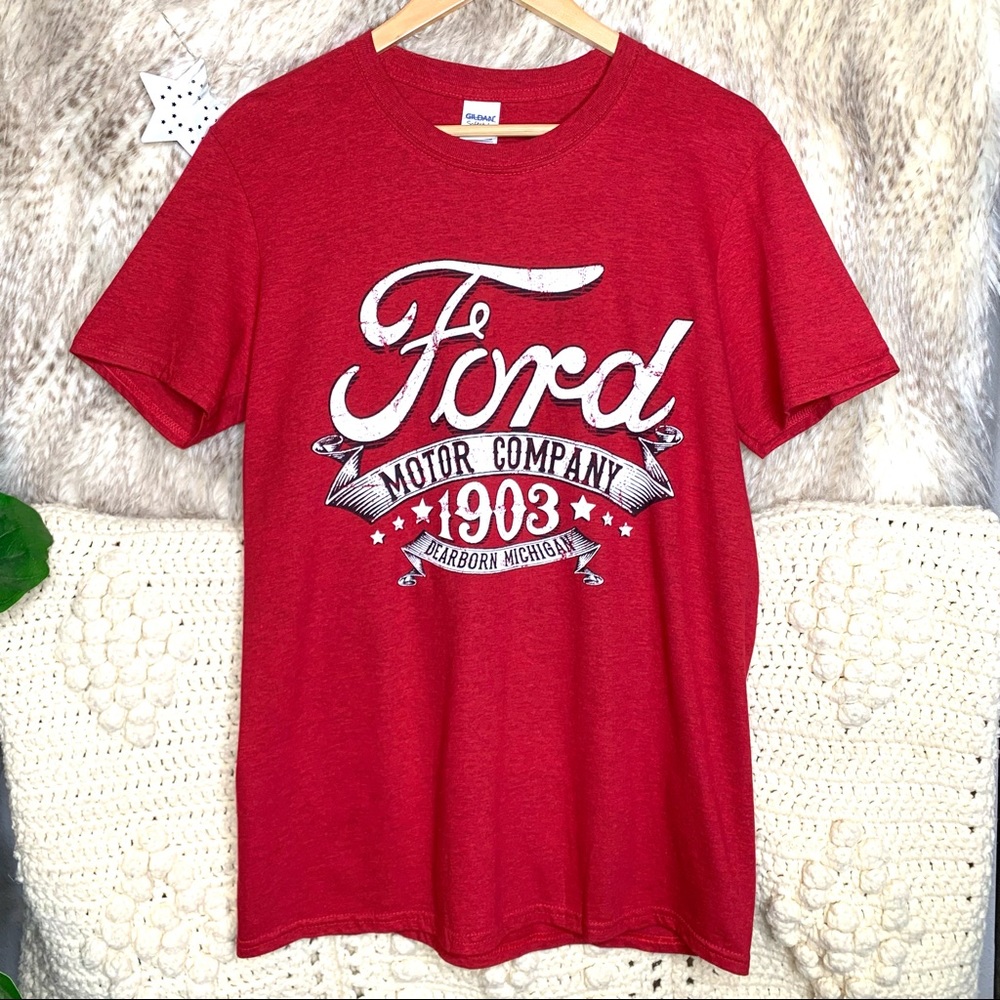 Ford Red Graphic T-Shirt
